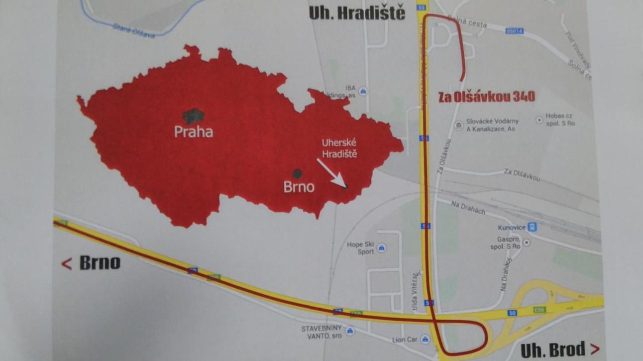Hotel Fabrika Uherské Hradiště Eksteriør bilde
